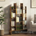 Bücherregal mit rustikalem Holz Bücherregale